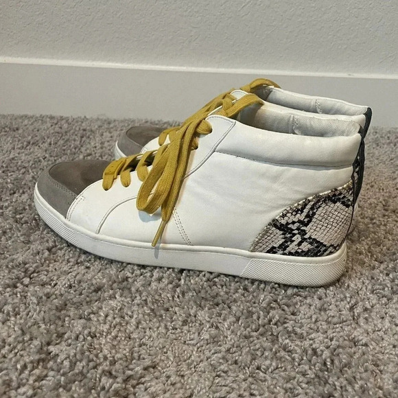 Circus by Sam Edelman Womens Deszi Design Lace up White Sneaker Size 9 - Picture 10 of 12